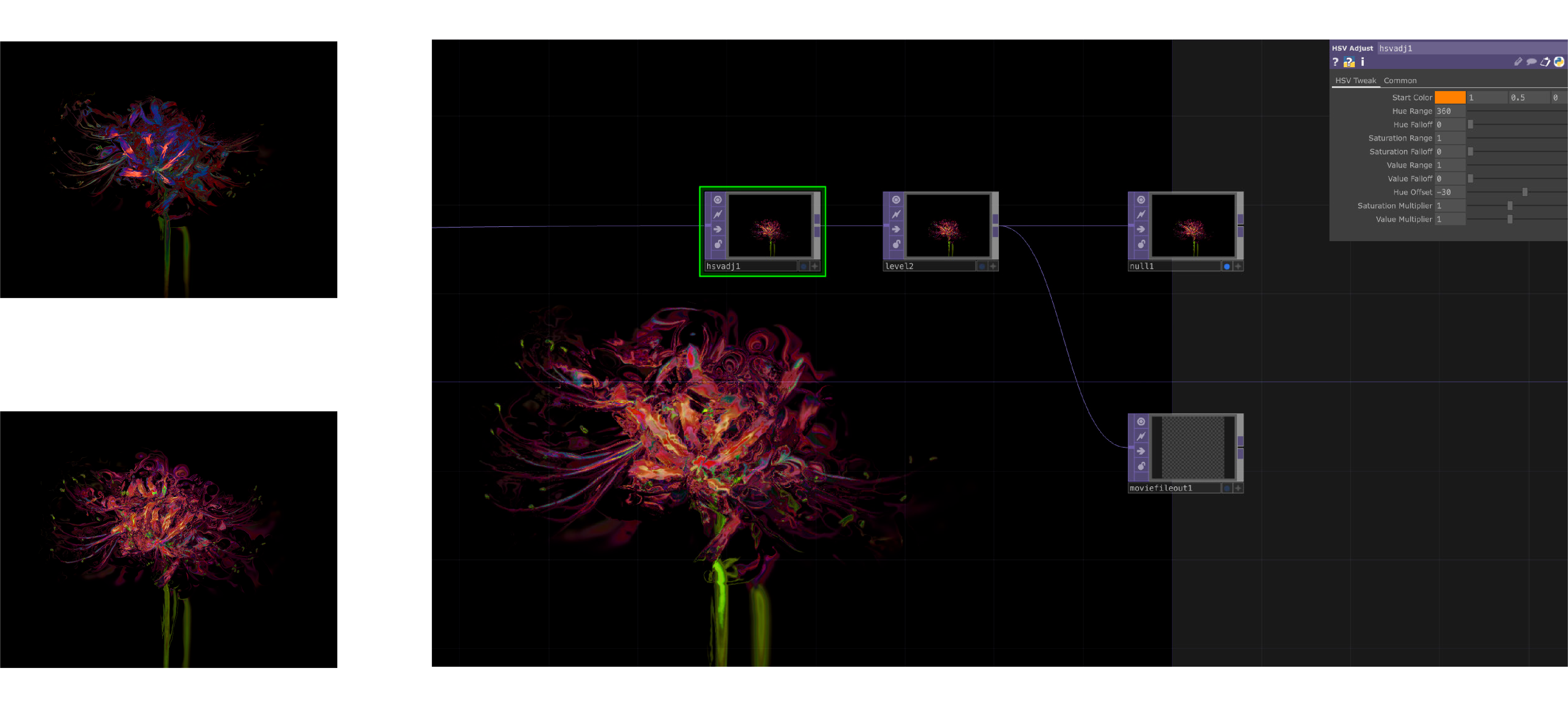 Empathize with Nature, digital moving-image still by Wu Yi, 2023