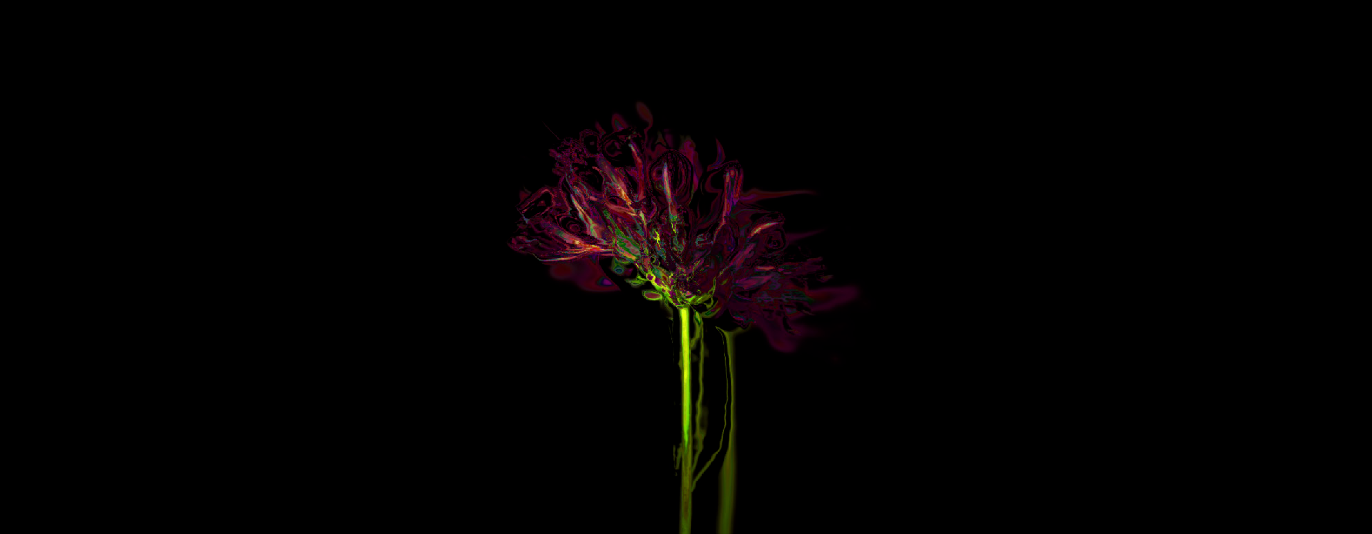 Empathize with Nature, digital moving-image still by Wu Yi, 2023