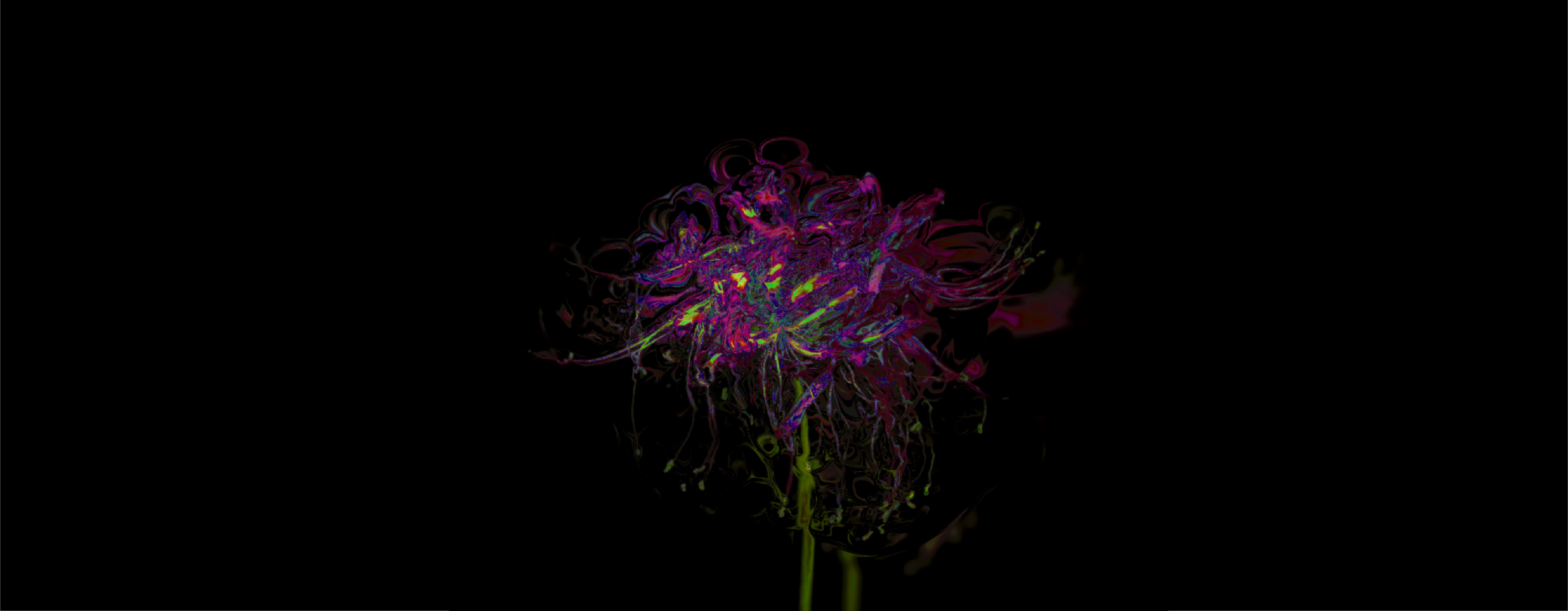 Empathize with Nature, digital moving-image still by Wu Yi, 2023